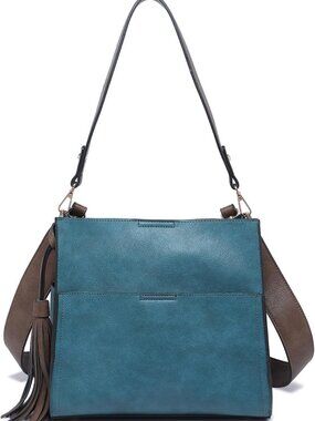 Stylish 2-in-1 Bucket Bag for Women | Hobo Handbag & Crossbody Shoulder Purse
